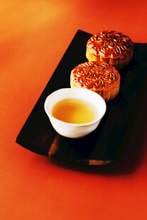 月饼配茶