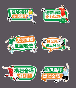 足球手举牌