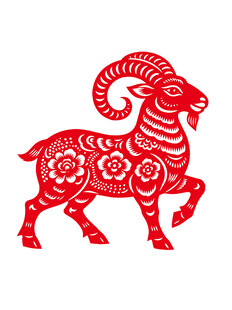 中国传统剪纸2027春节新年羊