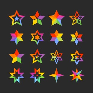 彩色星标合集