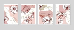 花卉装饰画组图