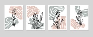 简约植物装饰画系列