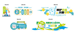 牙科医院文化墙  