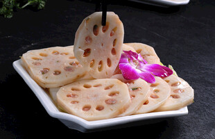 香煎藕饼美味诱人小食