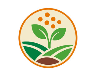 植物生长标志图标