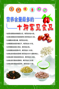 营养含量最多的十种常见食品