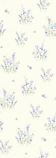 淡雅花卉图案背景纹理