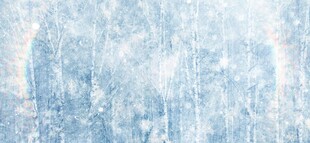 梦幻蓝色雪花背景纹理
