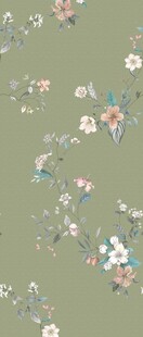 花卉图案背景清新自然风