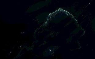 深海神秘岩石景观