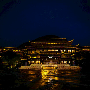 古建夜景