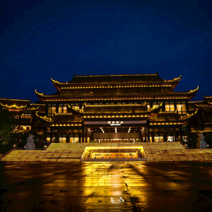 古建夜景