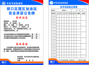 职业危害告知卡模板