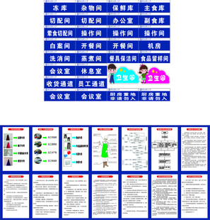 企业管理制度展板设计图