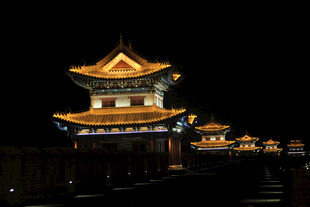 忻州古城夜晚