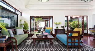 现代风舒适客厅室内景致