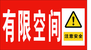 有限空间安全警示标识