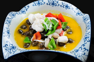 螺丝烧鱼丸