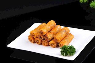 美味炸春卷 