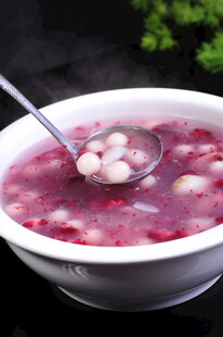 红豆小圆子甜汤