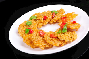 美味炸虾饼