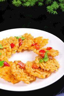 美味炸虾饼