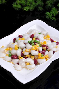 五彩蔬菜炒山药