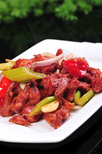 香辣牛肉片
