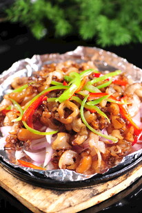 铁板小海鲜