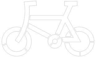 自行车雕刻漏板