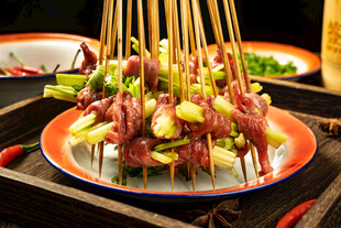 泡椒牛肉串串