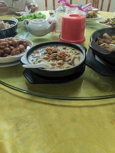 丰盛餐桌美食