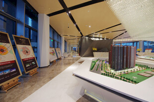 室内楼盘模型展示场景