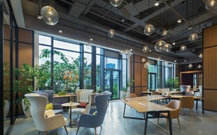 现代简约风的舒适办公空间