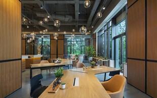 现代简约风办公休闲空间