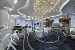 现代奢华酒店大堂空间设计