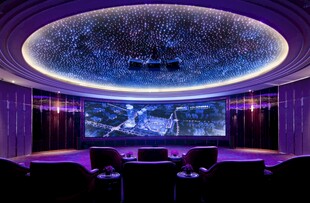 梦幻星空主题家庭影院