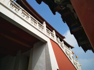 中式建筑一角