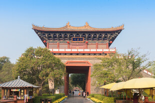 中式古楼景观