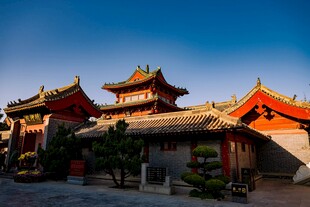 古色古香中式传统建筑群