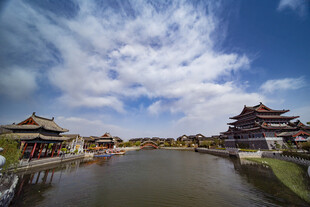 水乡古建筑风景如画