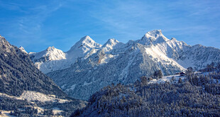 壮丽雪山美景