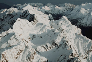 壮丽雪山景色