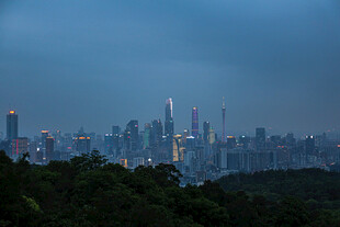 白云山夜景