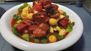 虎皮辣子红烧肉