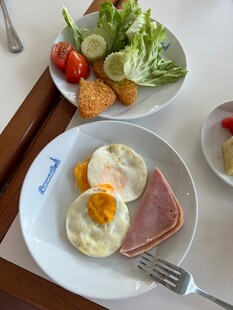 美味早餐拼盘