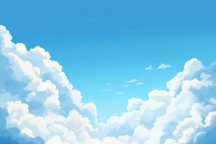 动漫天空背景