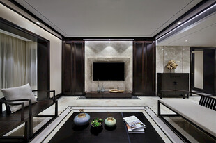 现代简约风客厅室内设计