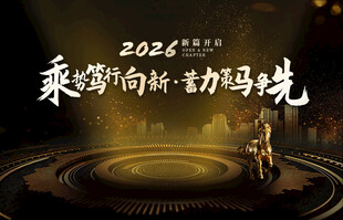 马年黑金背景图