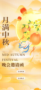 中秋月饼礼盒精美展示